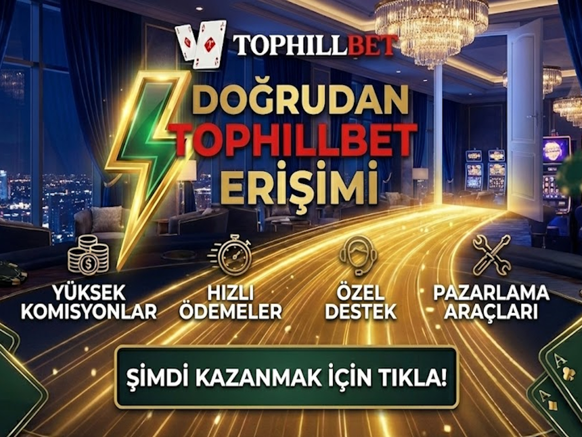 Tophillbet spor bahisleri ve casino - altın ışıltılı spor ve oyun illüstrasyonu